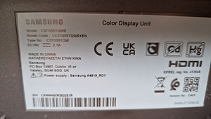 Samsung Odissey G5 27 monitor (2 foto / 2)