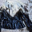 Новая кожанная куртка M-L с натуральным мехом (фото #3)