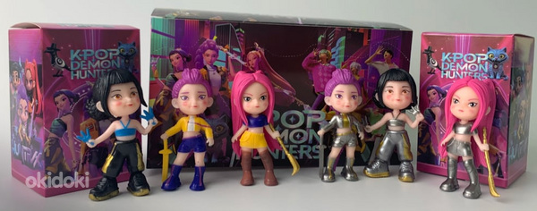 Demon hunters Huntrix minifiguurid karbis