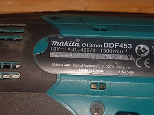 Trell 18v Makita DDF453 (3 foto / 3)