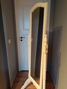 Vintaag stiilis peegel. 30 x 124 cm. Raam 50 x 170 cm (3 foto / 3)