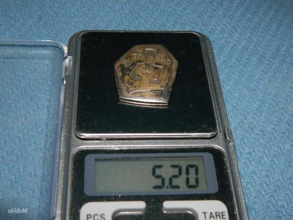 Серебряная брошь 875 пр (фото #3)