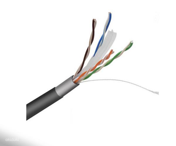 Открытый кабель Cat6 компьютерный сетевой кабель 100,0 м (фото #3)