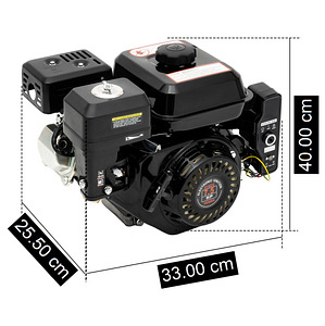 Bensiinimootor 4-taktiline, 210CC, 7.5HP, el.starteriga (5 foto / 6)