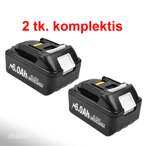 Аккумулятор Makita BL1830, Li-ion 6.0Ah/18V, копия