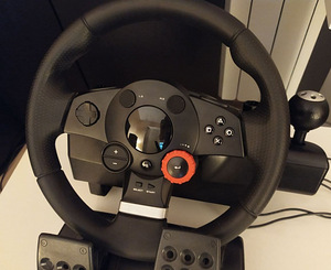 Logitech Driving Force GT rool PS2/3 ja PC (2 foto / 2)