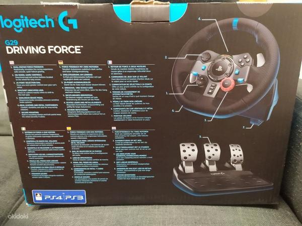 Logitech G29 rool Playstation PC Garantiiga! (foto #8)