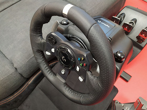 Playseat rallitool ja Logitech G920 rool (5 foto / 8)