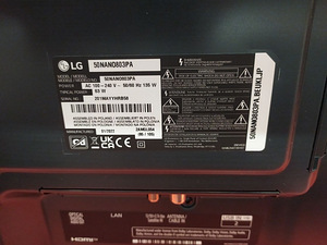 50" LG NanoCell 4K Smart WiFi teler, garantiiga (4 foto / 8)