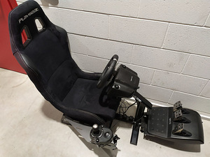 Playseat Alcantara rallitool ja Logitech G920 rool (1 foto / 6)