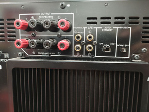 Kvaliteetne Yamaha NS-SW700 subwoofer (5 foto / 8)