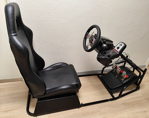 Logitech G27 rool käiguvahetiga ja Playseat / rallitool (3 фото из 5)