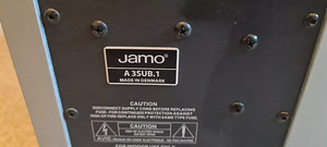 8" Jamo aktiivne subwoofer A3SUB.1, Made In Denmark (3 foto / 3)