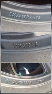 Диски BMW AC Schnitzer 8.5Jx17H2 ET13 Type 1 3101A (Monoblo (2 фото из 10)