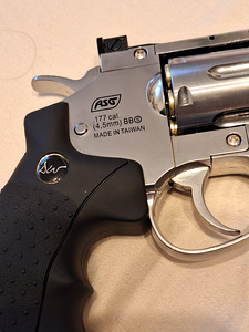 Dan Wesson 6" 4,5mm steel BB CO2 õhkrevolver (5 foto / 8)