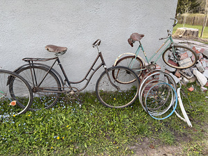 Vanad jalgrattad ja jalgratta raamid (4 foto / 4)