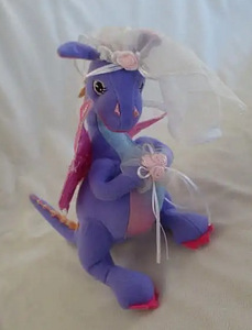 Rapunzel filmi draakon PENELOPE 25 cm (1 foto / 1)