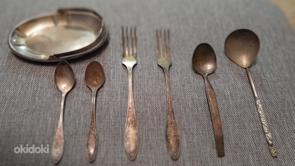 Melhiorist kahvlid ja lusikad. (foto #4)