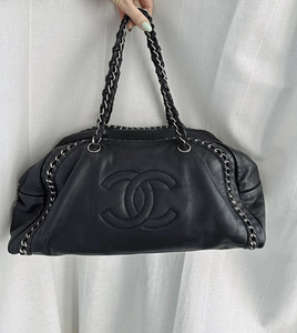 Винтажная сумка для боулинга Chanel