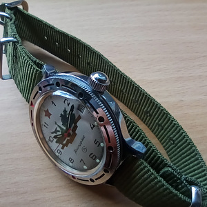 KÄEKELL VOSTOK AUTOMATIC KOMANDIRSKIE AMFIBIA (5 foto / 8)