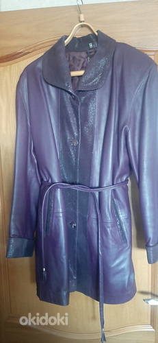 Кожаная куртка, XL (фото #5)