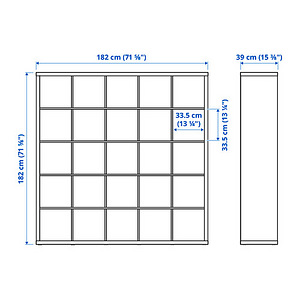 IKEA VALGE Riiul KALLAX 703.015.37 (4 foto / 4)