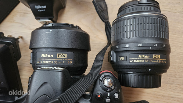 Nikon D40+DX 18-55mm f/3.5-5.6G+35mm f/1.8G+Nikon SB-400 (фото #2)