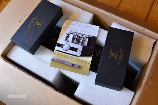Synthesis ROMA 96DC+ Black Stereo hübriidvõimendi DAC-iga