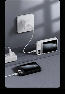 MagSafe 10000mAh Magnetic PowerBank 22.5W Fast Charge 2in1 (10 foto / 10)