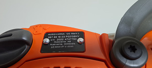 Mootorsaag HUSQVARNA 120 Mark II (4 foto / 10)