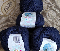 Uued lõngad Alize baby wool 190 гр.