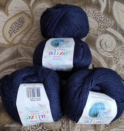 Uued lõngad Alize baby wool 190 гр. (foto #1)