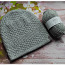 Новые зимние женские шапочки 100% меринос 54/57 см (фото #5)