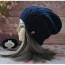 Новая женская зимняя шапочка 100% меринос 55/58 см (фото #1)