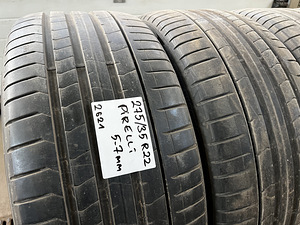 275/35 R22 PIRELLI 5-7mm (1 foto / 2)