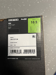 Burton Ion Step On® saapad 43.5 (6 foto / 6)