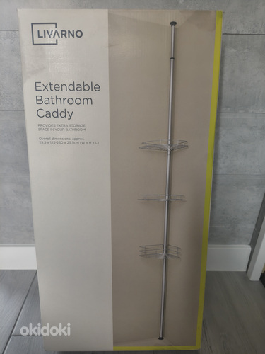 Teleskoopriiul vannituppa