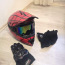 Мотокросс шлем M + перчатки и очки (фото #1)