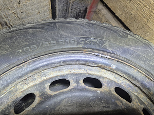 205/55r16 зимние шины 5x112 стальные диски (7 фото из 8)
