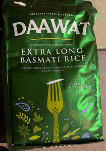 Daawat Extra Long Basmati Riis 5kg (1 foto / 2)