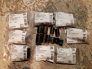 Erinevad kondensaatorid (nichicon, elna, wima, panasonic) (2 foto / 10)