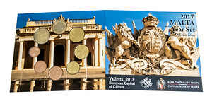 Malta: 2016, 2017, 2018 SET 1c-2E Blister Pack (4 foto / 5)