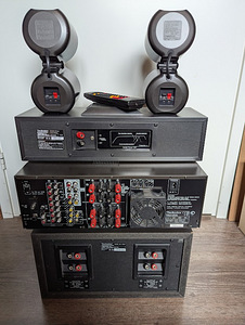 Technics ressiiver SA-AX7 koos kõlaritega (2 foto / 3)