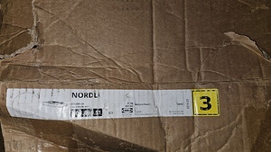 Uus Nordli Ikea voodi 90x200cm