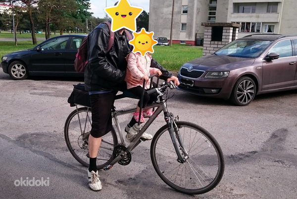 Велосипедное переднее детское кресло (фото #1)
