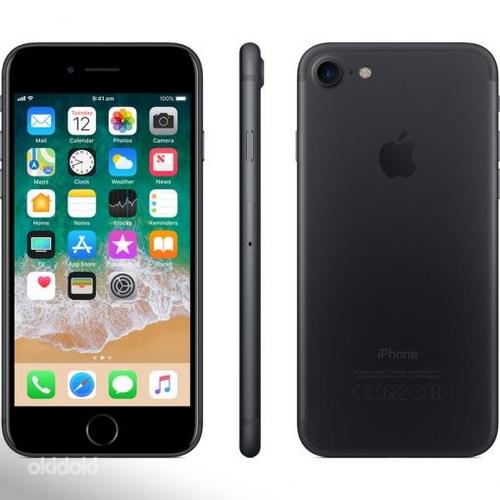 iPhone 7 128 ГБ черный матовый (фото #1)