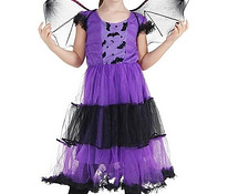 UUS! Gemvie tüdrukute nahkhiire Halloween kostüüm S,(-50%)