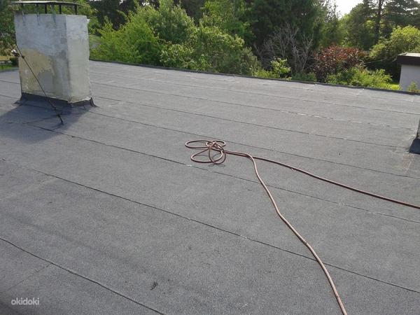 Katuse remont keevitatud katusekattega (foto #3)