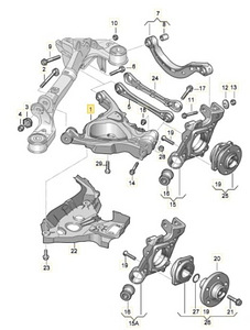 Audi A6 C6 uued tagasilla puksid (2 foto / 2)