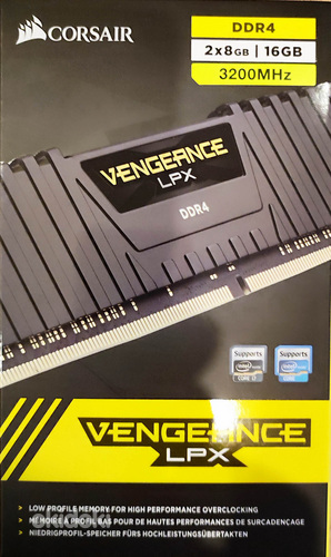 DDR 4 Corsair Vengeance LPX 3200MHz, 16GB (foto #1)